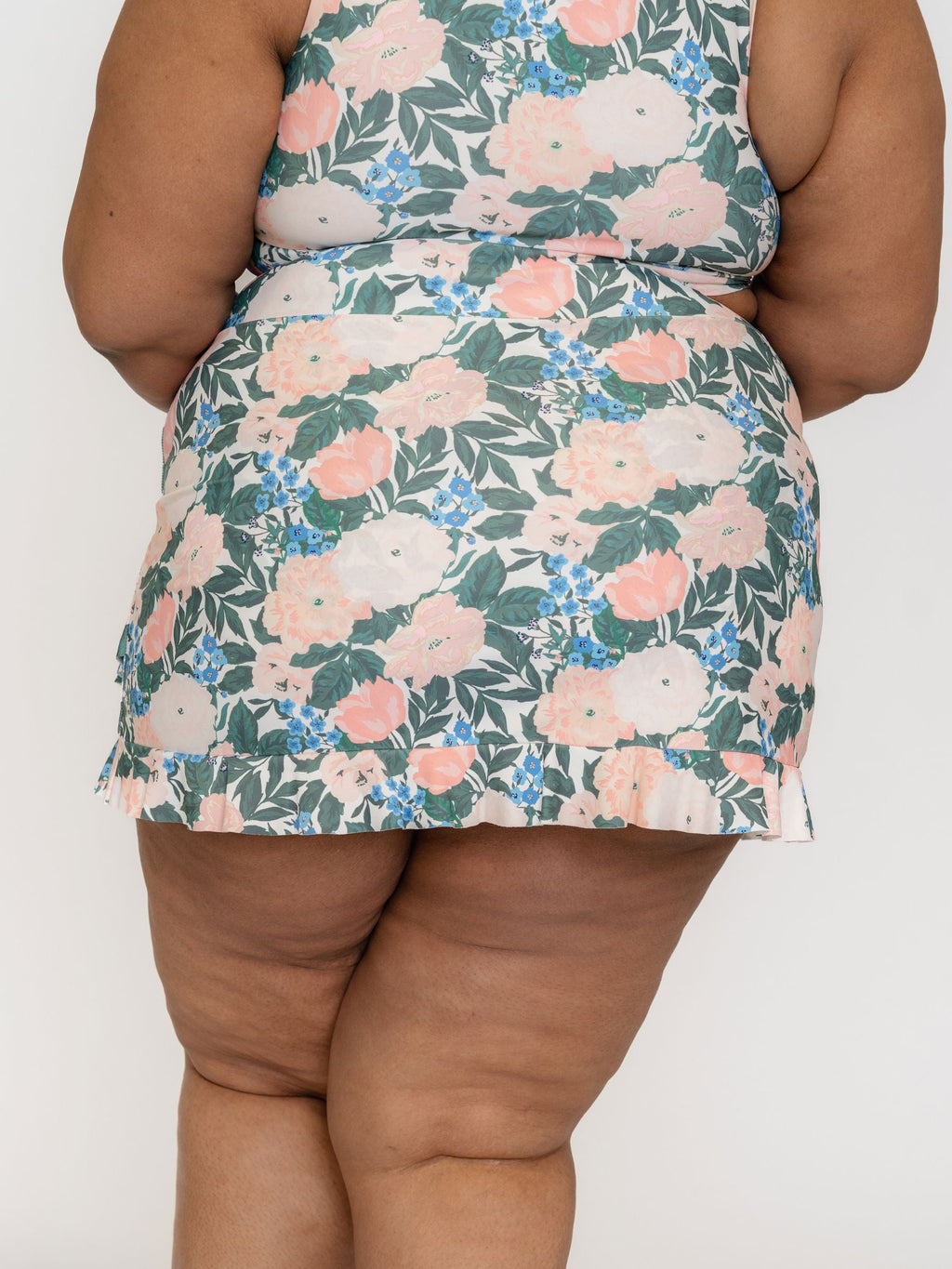 Bouquet Ruffle Skirt